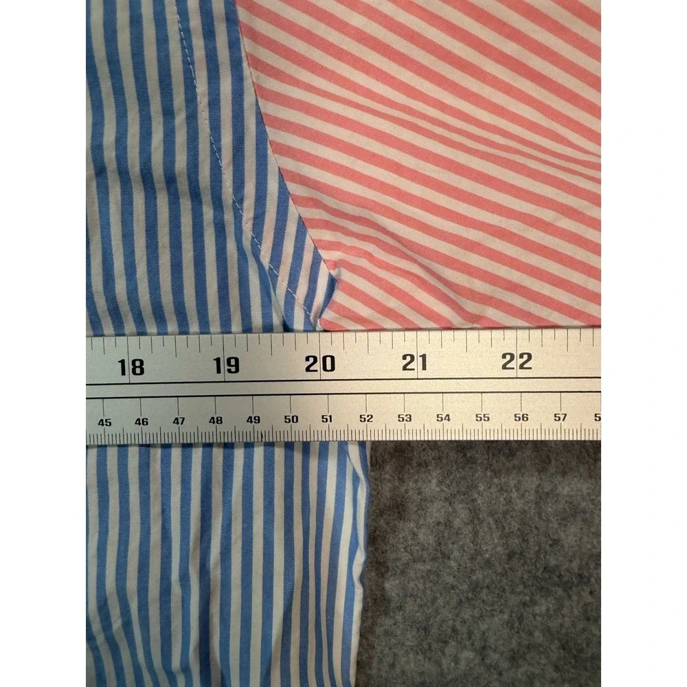 Vineyard Vines Tucker Shirt Mens Medium Multi Color Stripe Button Down Cotton